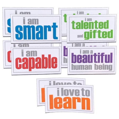 Inspired Minds Self-Esteem Magnets, 5 Count, PK2 52351M